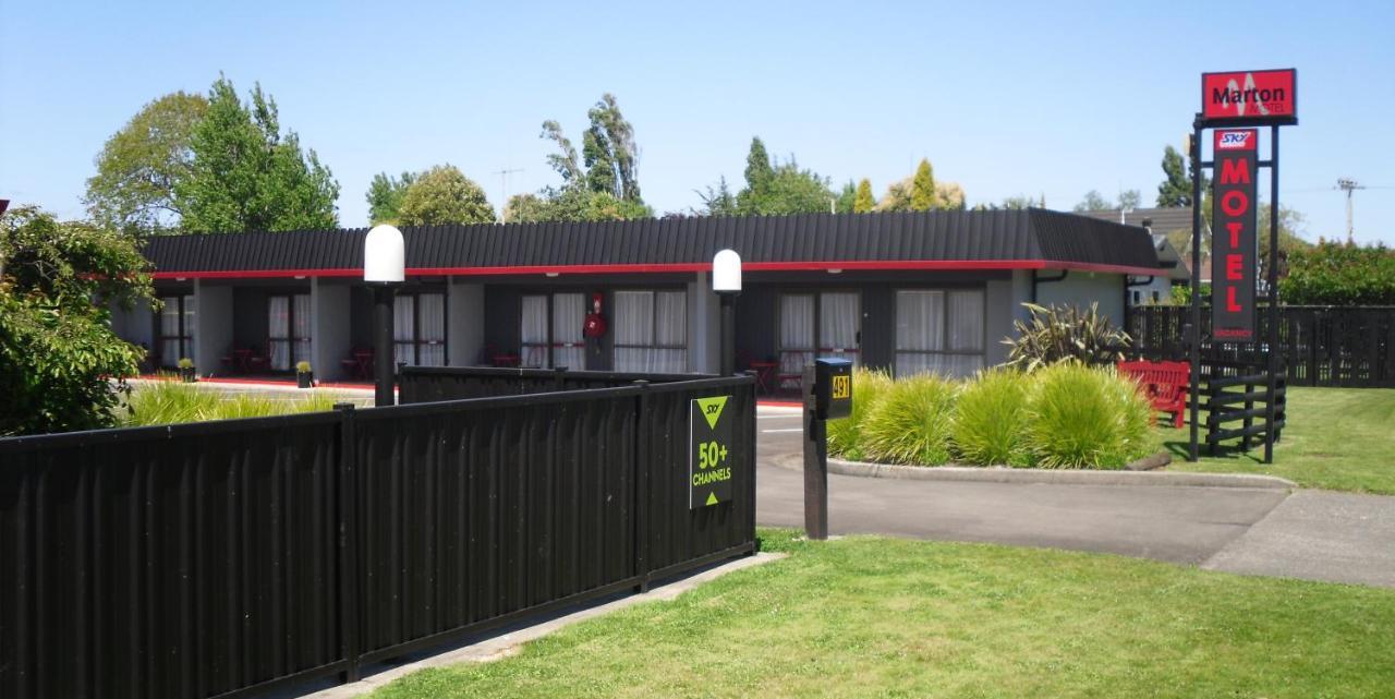Marton Motel Nz Palmerston North Eksteriør bilde